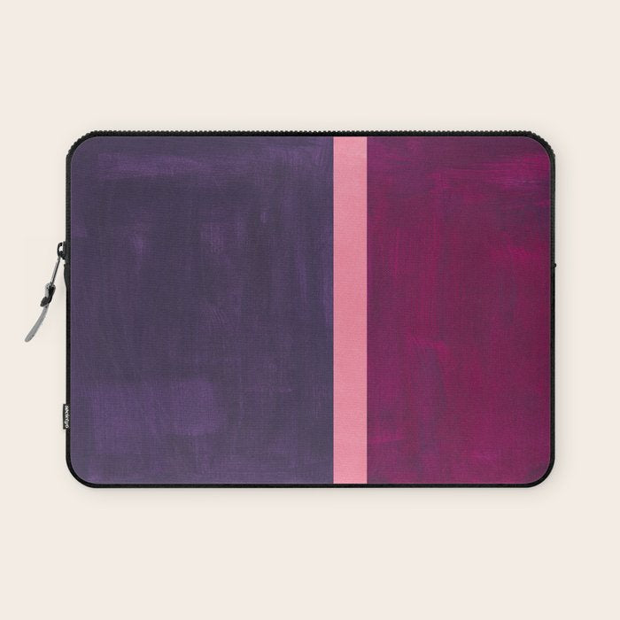 Pink Mauve  Laptop Sleeve Gallery Image 1