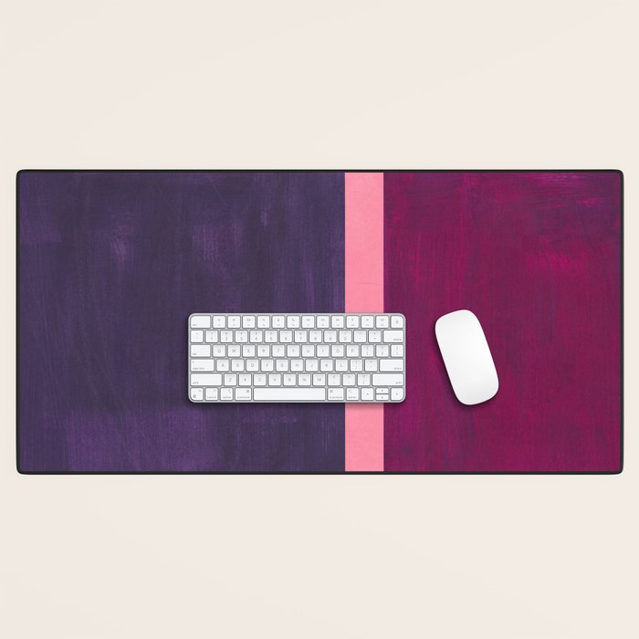 Pink Mauve  Desk Mat Gallery Image 1