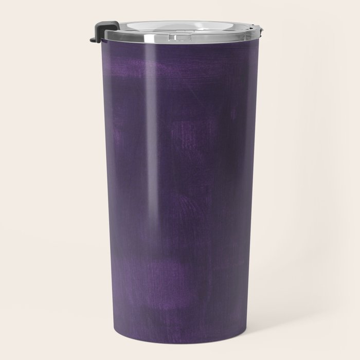 Pink Mauve  Travel Mug Gallery Image 3