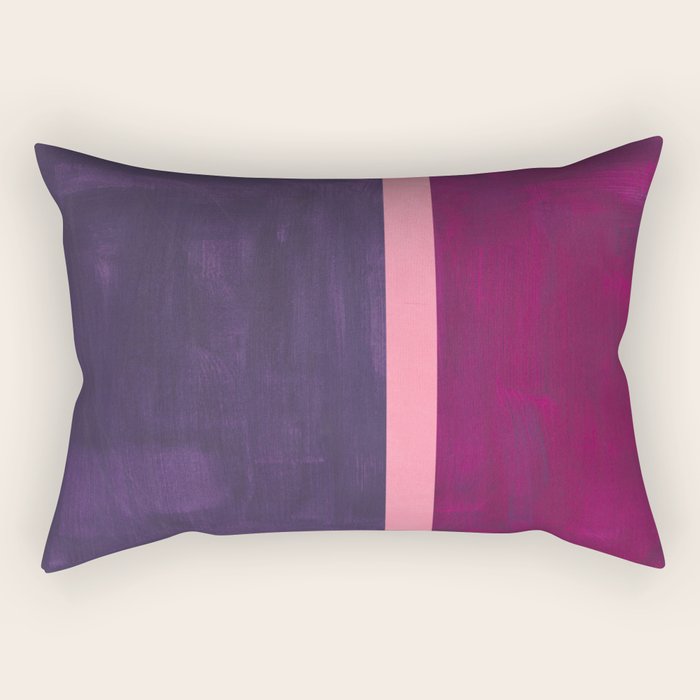 Pink Mauve  Rectangular Pillow Gallery Image 1