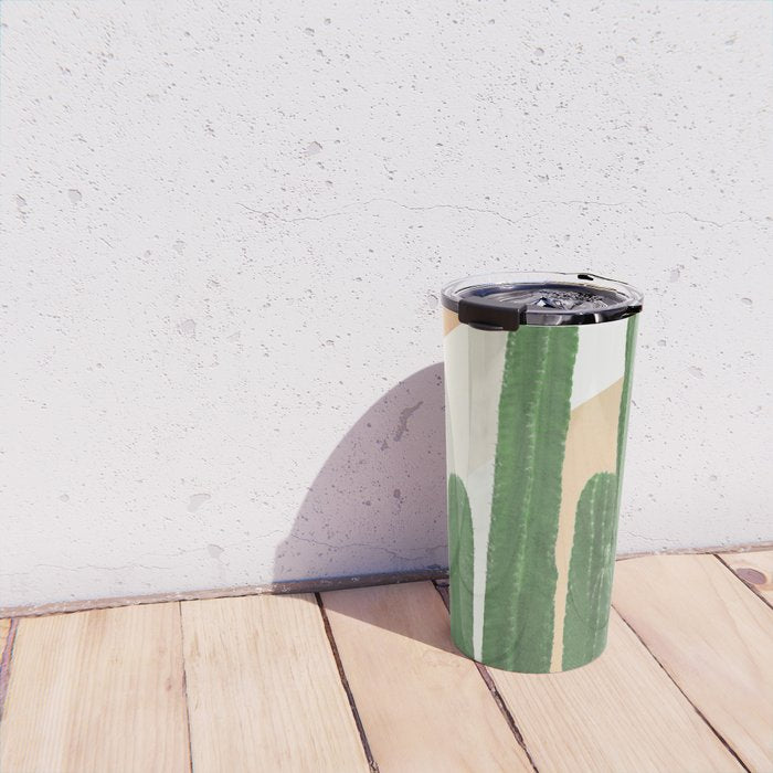 Abstract Cactus I Travel Mug Gallery Image 4