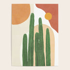 Abstract Cactus I Poster Gallery Image 4