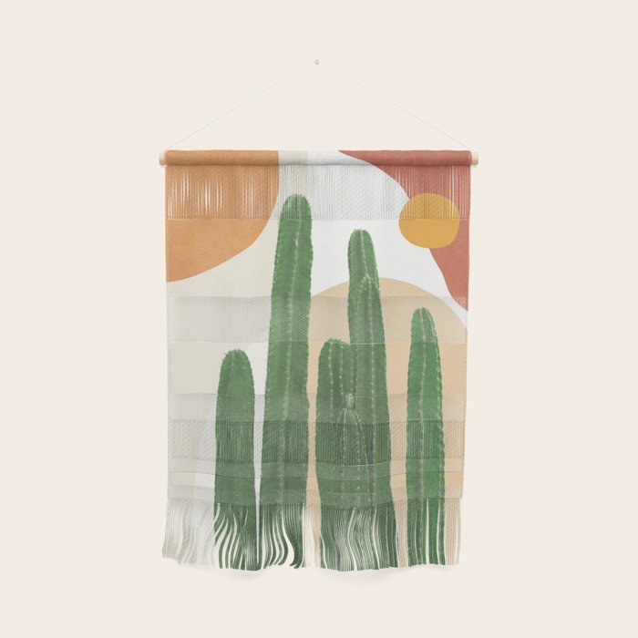 Abstract Cactus I Wall Hanging Gallery Image 1