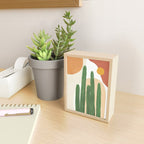 Abstract Cactus I Mini Art Print Gallery Image 2