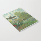 Claude Monet The Artist's Garden In Argenteuil A Corner Of The Garden With Dahlias 1873 Notebook Gallery Image 2