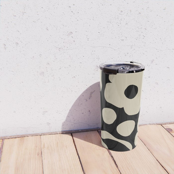 Floral six Travel Mug Gallery Image 4