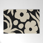 Floral six Welcome Mat Gallery Image 1