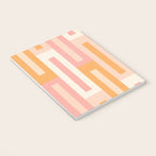 Rectangular Color Blocks In Soft Pastel Tones Notebook Gallery Image 3