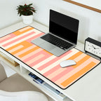 Rectangular Color Blocks In Soft Pastel Tones Desk Mat Gallery Image 2