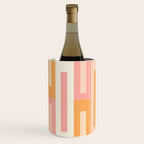 Rectangular Color Blocks In Soft Pastel Tones Wine Chiller Gallery Image 2