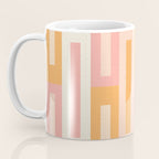 Rectangular Color Blocks In Soft Pastel Tones Coffee Mug Gallery Image 3