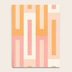 Rectangular Color Blocks In Soft Pastel Tones Notebook Gallery Image 4