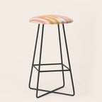Rectangular Color Blocks In Soft Pastel Tones Stool Gallery Image 1
