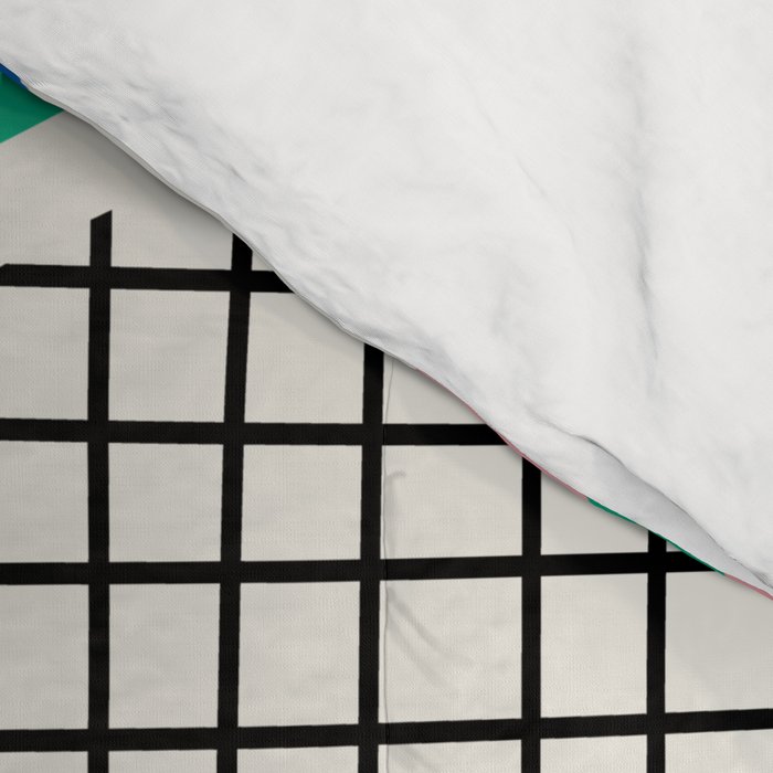 Color Patchwork: Bauhaus Edition Comforter Gallery Image 4