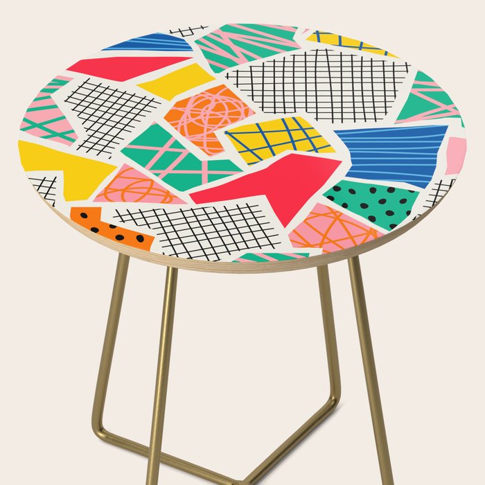 Color Patchwork: Bauhaus Edition Side Table Gallery Image 2
