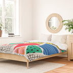 Color Patchwork: Bauhaus Edition Duvet Cover Gallery Image 2