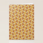 Wild Flowers Vintage Botanical Floral Pattern Stationery Card Gallery Image 2