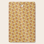 Wild Flowers Vintage Botanical Floral Pattern Cutting Board Gallery Image 1