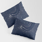 Leopard Shark in Cosmos Pillow Sham Gallery Image 3