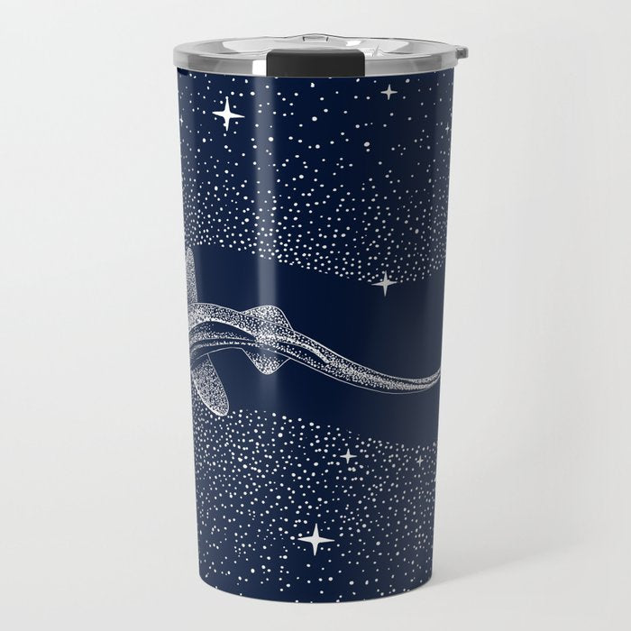 Leopard Shark in Cosmos Travel Mug Gallery Image 1