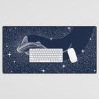 Leopard Shark in Cosmos Desk Mat Gallery Image 1