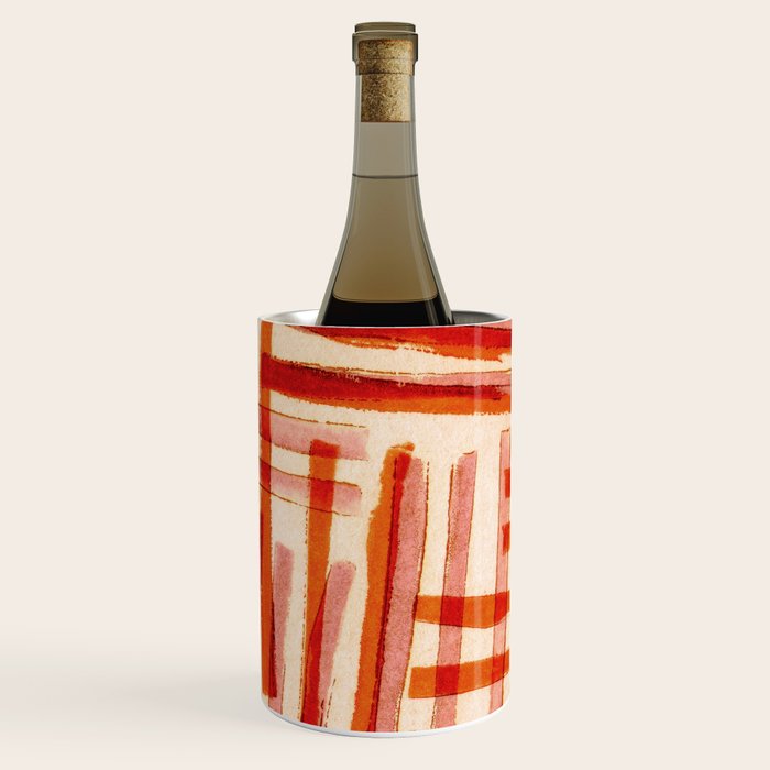 Geometric Dance #1 Wine Chiller Gallery Image 2