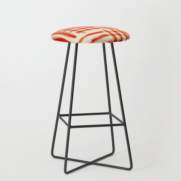 Geometric Dance #1 Stool Gallery Image 1