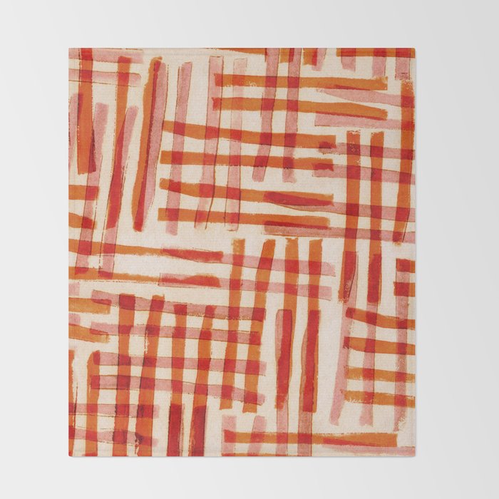 Geometric Dance #1 Throw Blanket Gallery Image 2