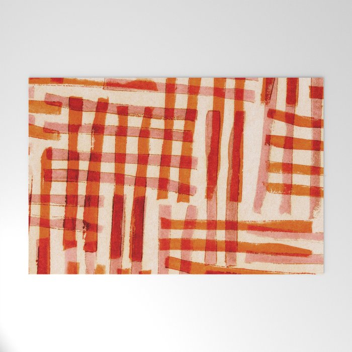 Geometric Dance #1 Welcome Mat Gallery Image 1