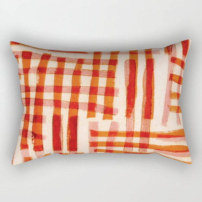 Geometric Dance #1 Rectangular Pillow Gallery Image 2