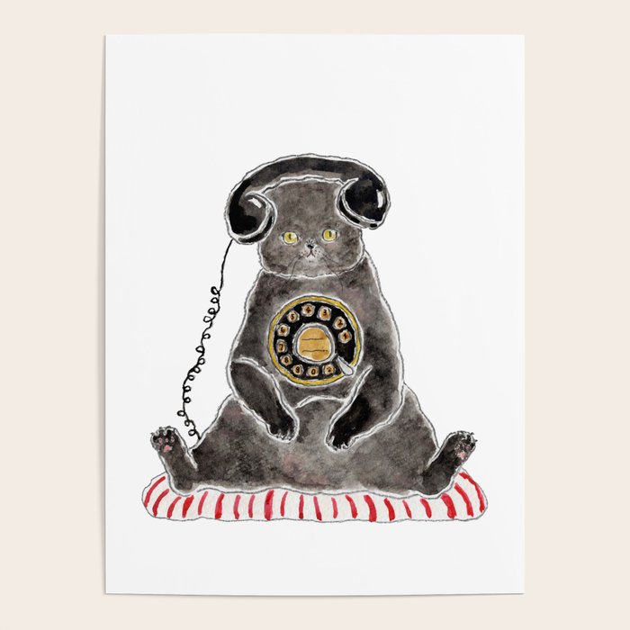 Black Phone Kitten Poster Gallery Image 4