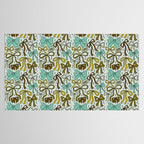 Blue Bow Print Tablecloth Gallery Image 2