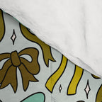 Blue Bow Print Comforter Gallery Image 4