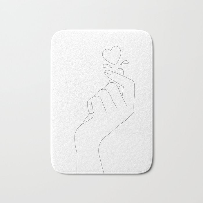 Love Snap Bath Mat Gallery Image 1