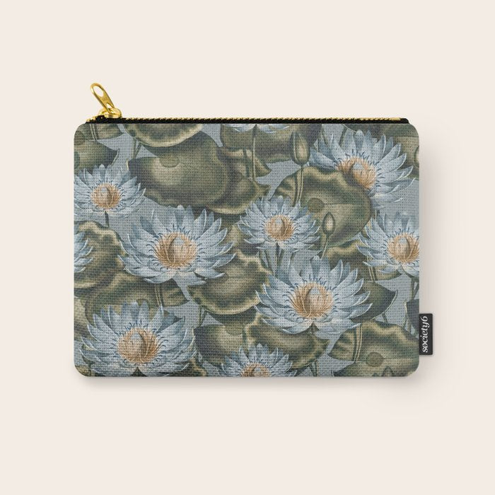 Water Lily (NYMPHAEA) Carry All Pouch Gallery Image 1
