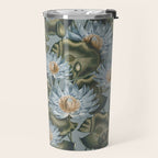 Water Lily (NYMPHAEA) Travel Mug Gallery Image 2