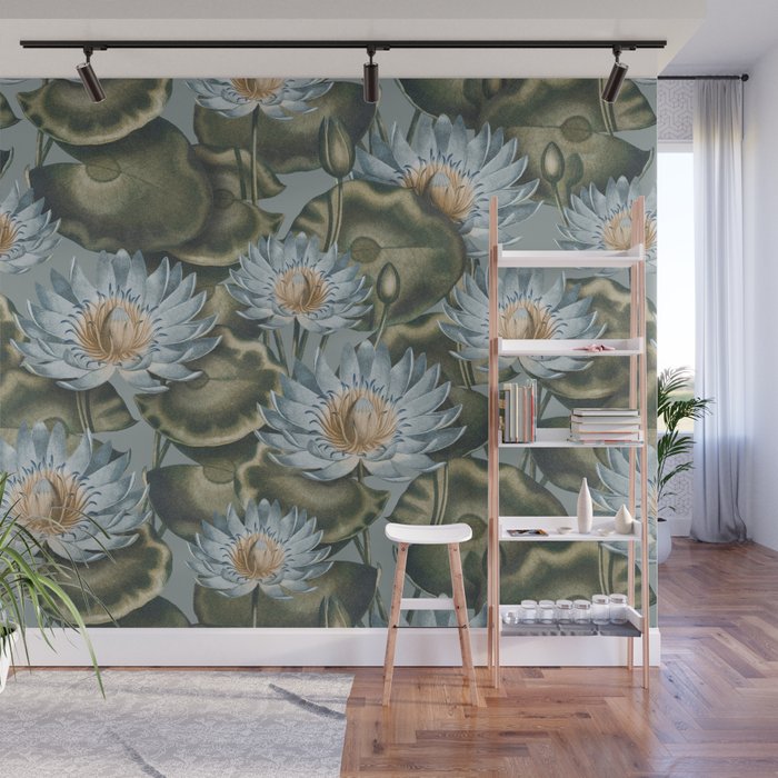Water Lily (NYMPHAEA) Wall Mural Gallery Image 1