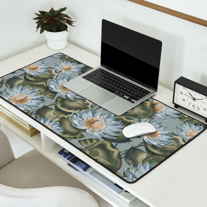 Water Lily (NYMPHAEA) Desk Mat Gallery Image 2