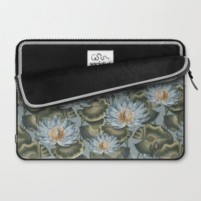 Water Lily (NYMPHAEA) Laptop Sleeve Gallery Image 2