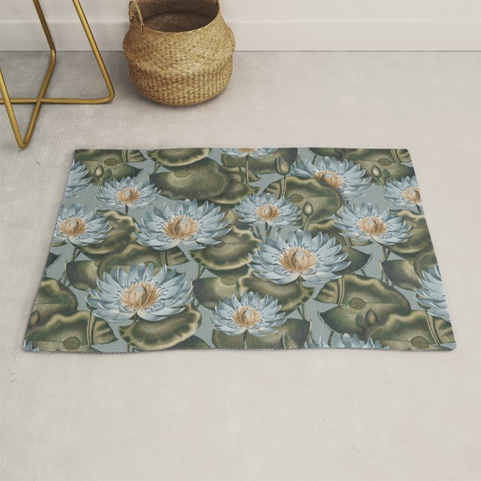 Water Lily (NYMPHAEA) Rug Gallery Image 1