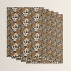 Autumn Skulls Wrapping Paper Gallery Image 3