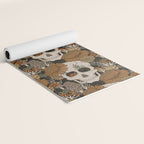 Autumn Skulls Yoga Mat Gallery Image 2