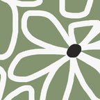 Daisy chain - sage Coffee Mug Gallery Image 2
