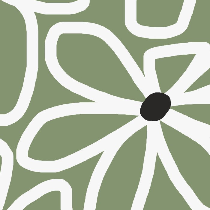 Daisy chain - sage Coffee Mug Gallery Image 2