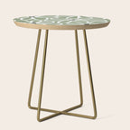 Daisy chain - sage Side Table Gallery Image 1