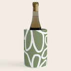 Daisy chain - sage Wine Chiller Gallery Image 2