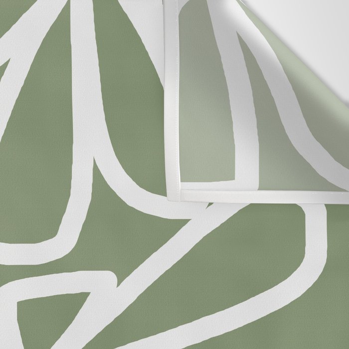Daisy chain - sage Wall Tapestry Gallery Image 3