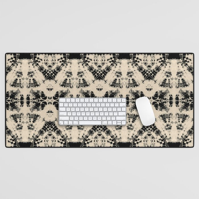 Vintage Circle Shibori Desk Mat Gallery Image 1