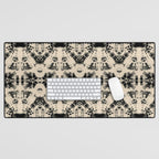 Vintage Circle Shibori Desk Mat Gallery Image 1