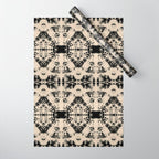 Vintage Circle Shibori Wrapping Paper Gallery Image 1